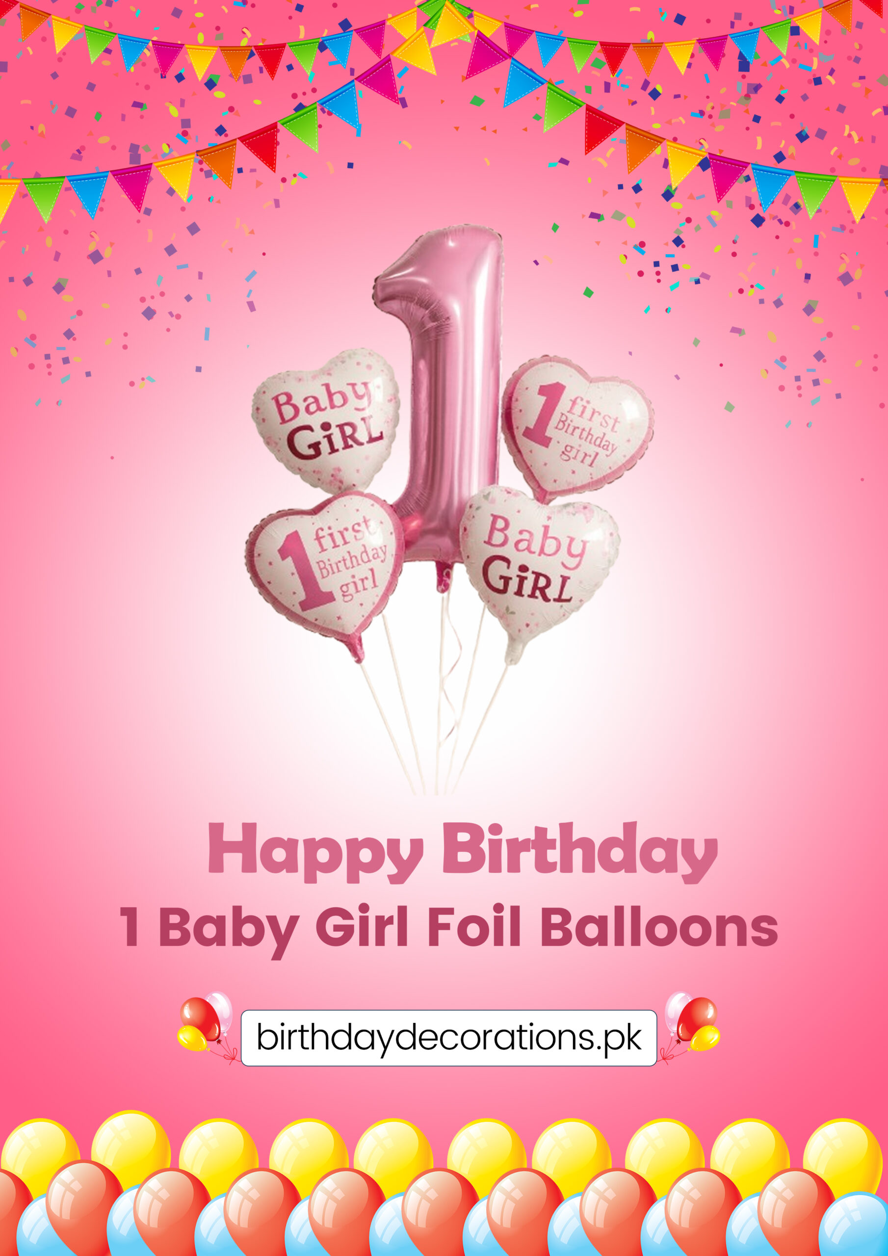 baby-girl-1number-pink-foil-balloon