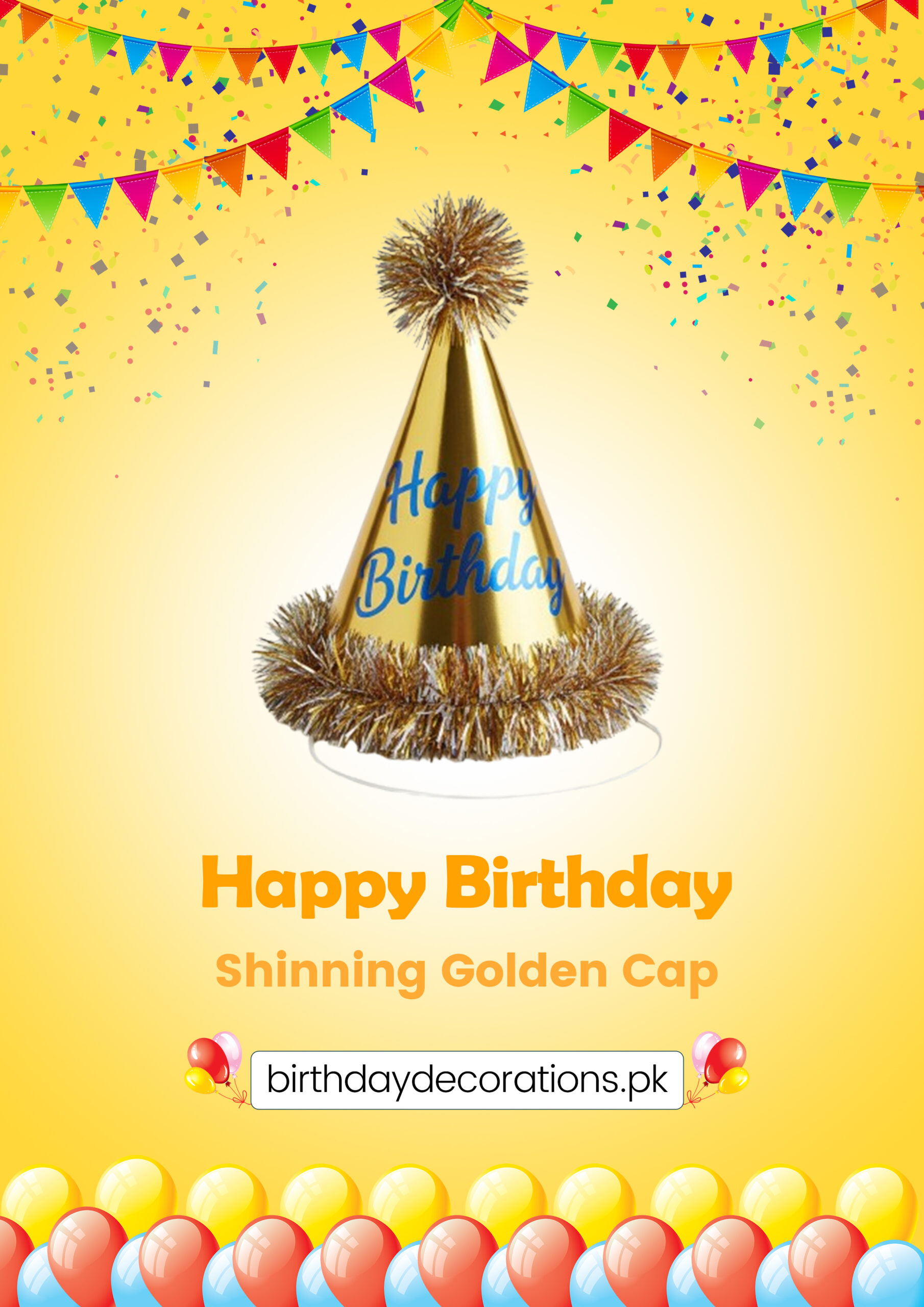 happy-birthday-shinning-cap-gold